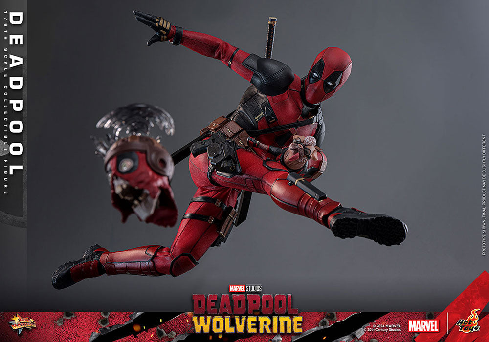 DEADPOOL (DEADPOOL Y WOLVERINE) HOT TOYS DELUXE EDITION 1:6