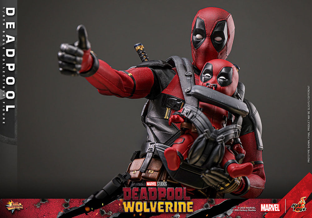DEADPOOL (DEADPOOL Y WOLVERINE) HOT TOYS DELUXE EDITION 1:6