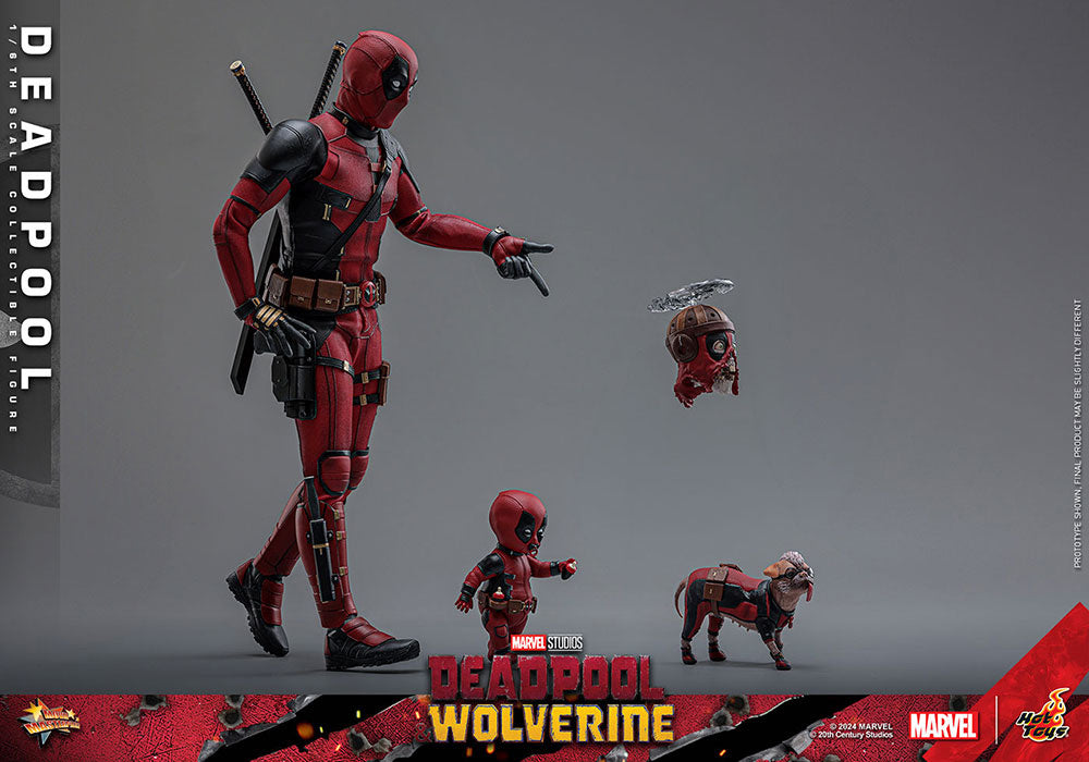DEADPOOL (DEADPOOL Y WOLVERINE) HOT TOYS DELUXE EDITION 1:6