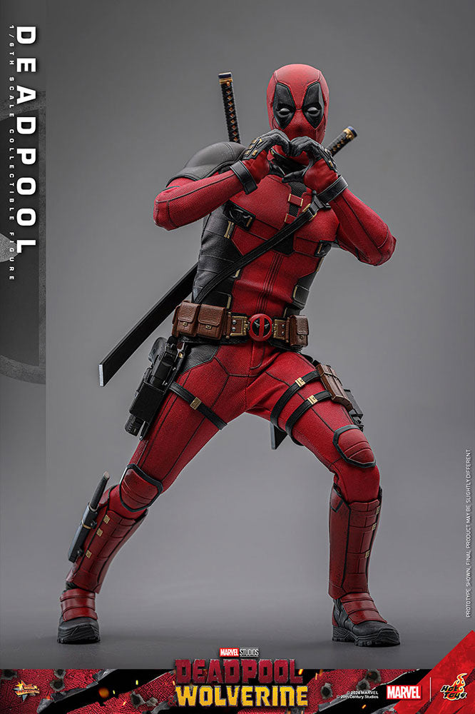 DEADPOOL (DEADPOOL Y WOLVERINE) HOT TOYS DELUXE EDITION 1:6