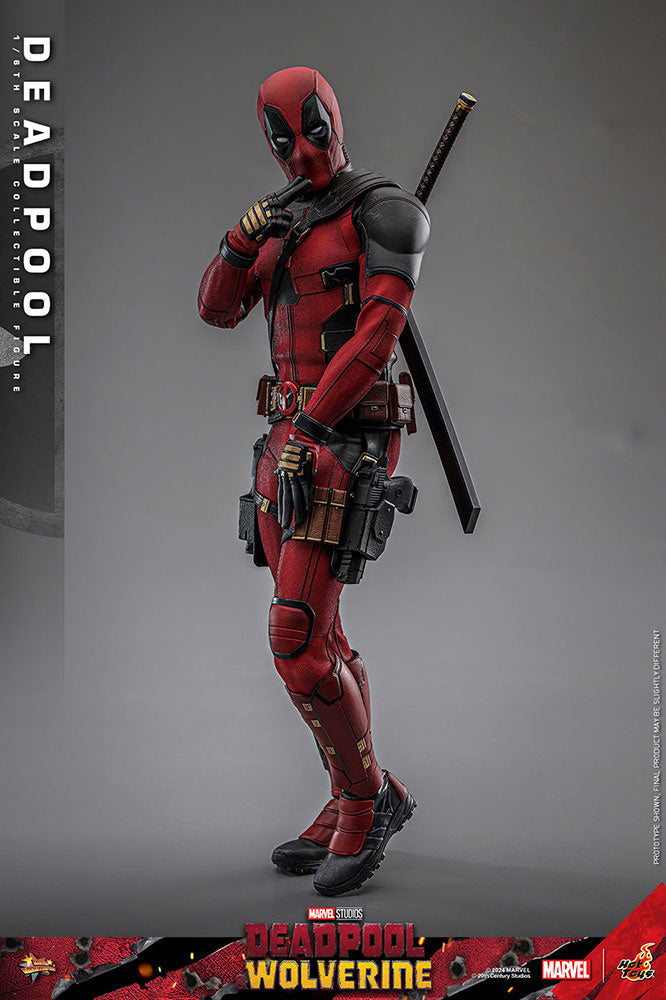 DEADPOOL (DEADPOOL Y WOLVERINE) HOT TOYS DELUXE EDITION 1:6