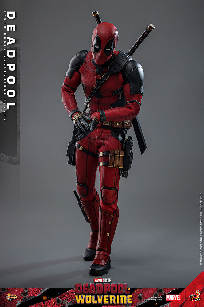 DEADPOOL (DEADPOOL Y WOLVERINE) HOT TOYS DELUXE EDITION 1:6