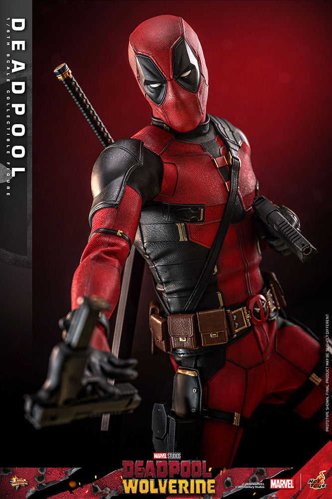 DEADPOOL (DEADPOOL Y WOLVERINE) HOT TOYS DELUXE EDITION 1:6