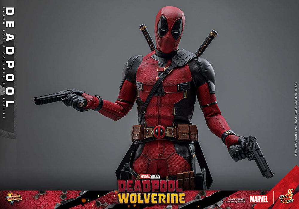DEADPOOL (DEADPOOL Y WOLVERINE) HOT TOYS DELUXE EDITION 1:6