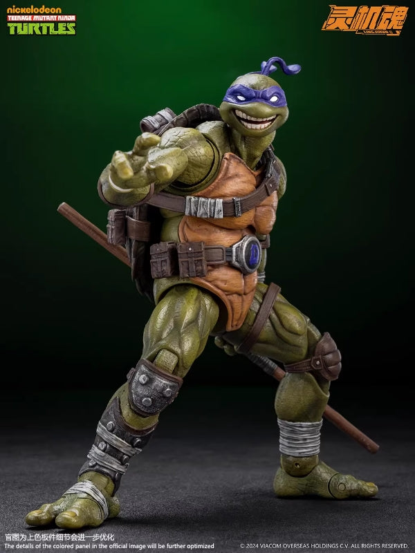 DONATELLO Y MICHELANGELO LINGJIHUN SET DOBLE 1:12