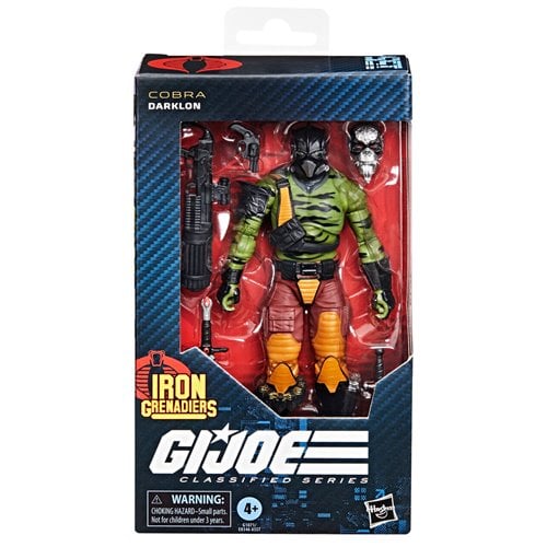 DARKLON IRON GRENADIER G.I.JOE CLASSIFIED HASBRO