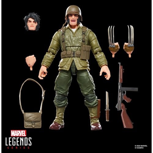 WOLVERINE (WWII LOGAN) MARVEL LEGENDS HASBRO