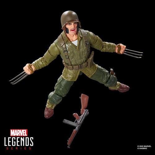 WOLVERINE (WWII LOGAN) MARVEL LEGENDS HASBRO