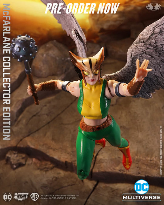 HAWKGIRL DC MULTIVERSE MCFARLANE COLLECTOR EDITION