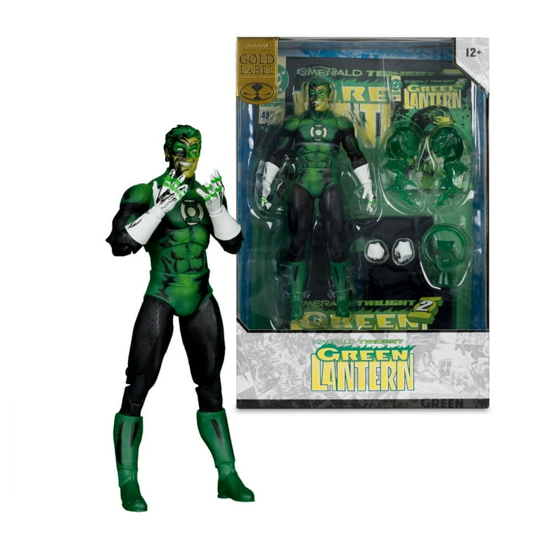HAL JORDAN GREEN LANTERN EMERALD TWILIGHT DC MULTIVERSE MCFARLANE GOLD LABEL