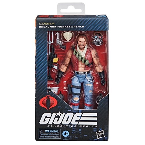 DREADNOK MONKEYWRENCH G.I.JOE CLASSIFIED SERIES HASBRO