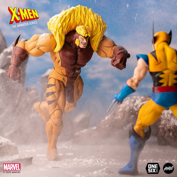 SABRETOOTH XMEN THE ANIMATED SERIES VERSION REGULAR MONDO 1/6