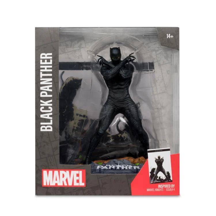 BLACK PANTHER POSED FIGURE 1/10 MARVEL MCFARLANE