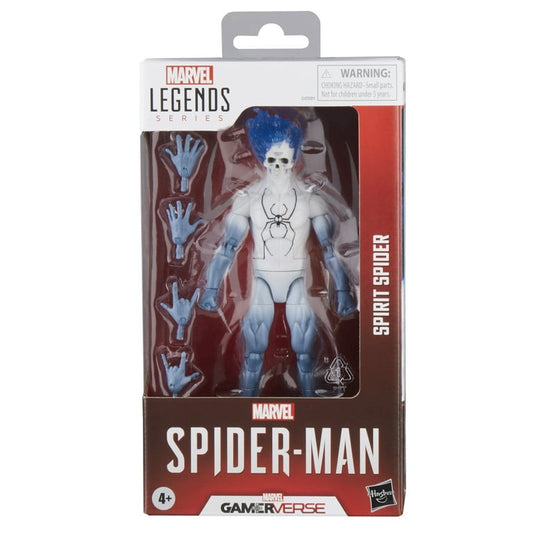 SPIRIT SPIDER SPIDERMAN VIDEO GAME MARVEL LEGENDS EXCLUSIVO WALMART