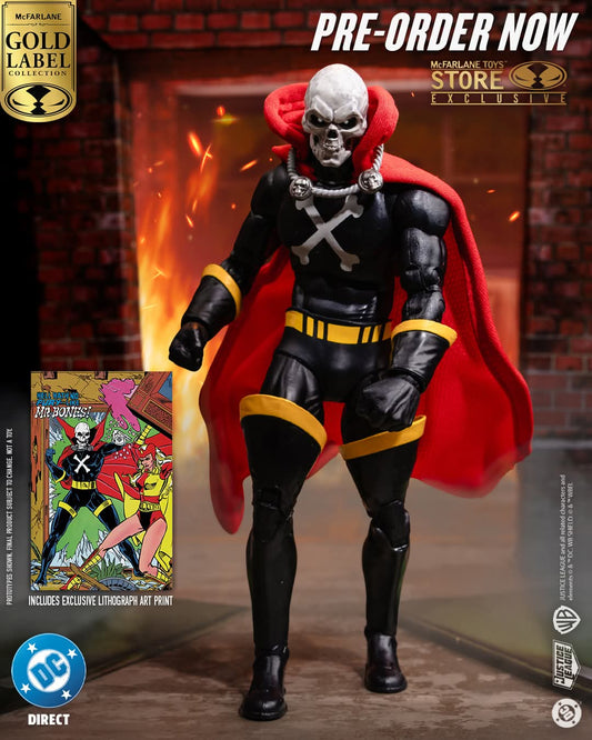 MR. BONES DC MULTIVERSE PAGE PUNCHERS GOLD LABEL MCFARLANE