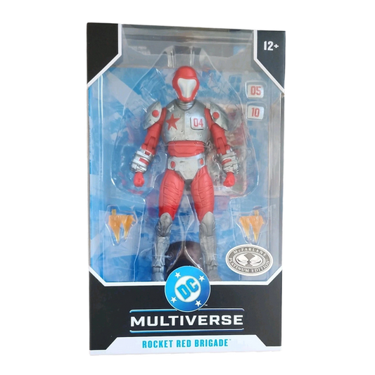 ROCKET RED BRIGADE DC MULTIVERSE PLATINUM MCFARLANE