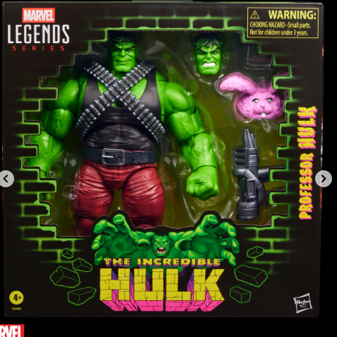 PROFESSOR HULK MARVEL LEGENDS DELUXE HASBRO