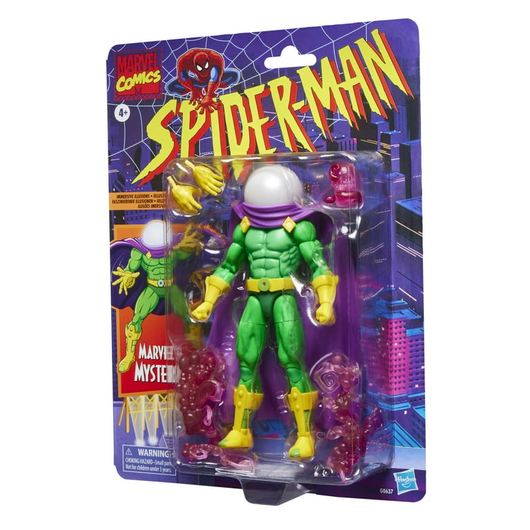 MYSTERIO SPIDERMAN RETRO MARVEL LEGENDS HASBRO