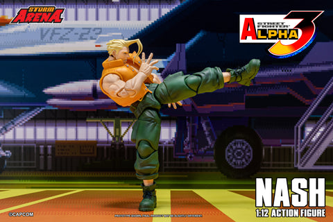 CHARLIE NASH STREET FIGHTER ALPHA STORM ARENA