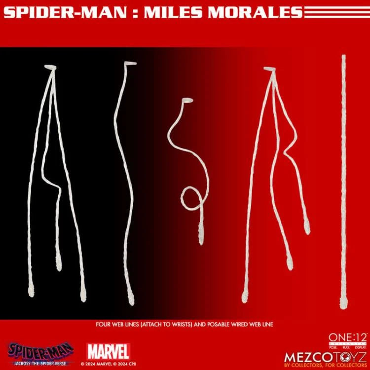 MILES MORALES ACROSS THE SPIDERVERSE MEZCO ONE:12