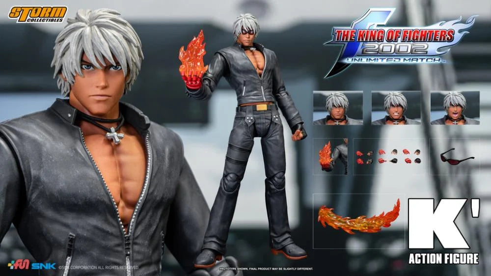 K' THE KING OF FIGHTERS STORM COLLECTIBLES
