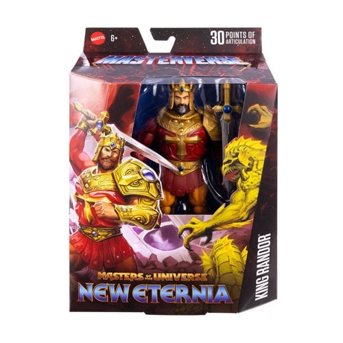 KING RANDOR NEW ETERNIA MASTERVERSE MATTEL