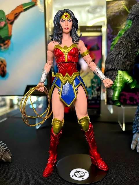 WONDER WOMAN VS GODZILLA ATOMIC BLAST 2PACK DC MULTIVERSE MCFARLANE