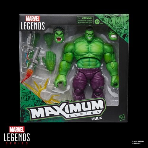 HULK MAXIMUN SERIES MARVEL LEGENDS HASBRO