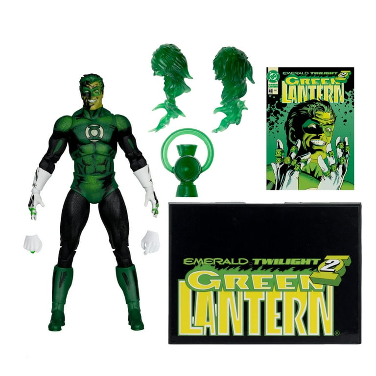 HAL JORDAN GREEN LANTERN EMERALD TWILIGHT DC MULTIVERSE MCFARLANE GOLD LABEL