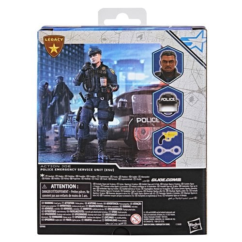 POLICE EMERGENCY SERVICE UNIT (ESU) G.I.JOE CLASSIFIED HASBRO