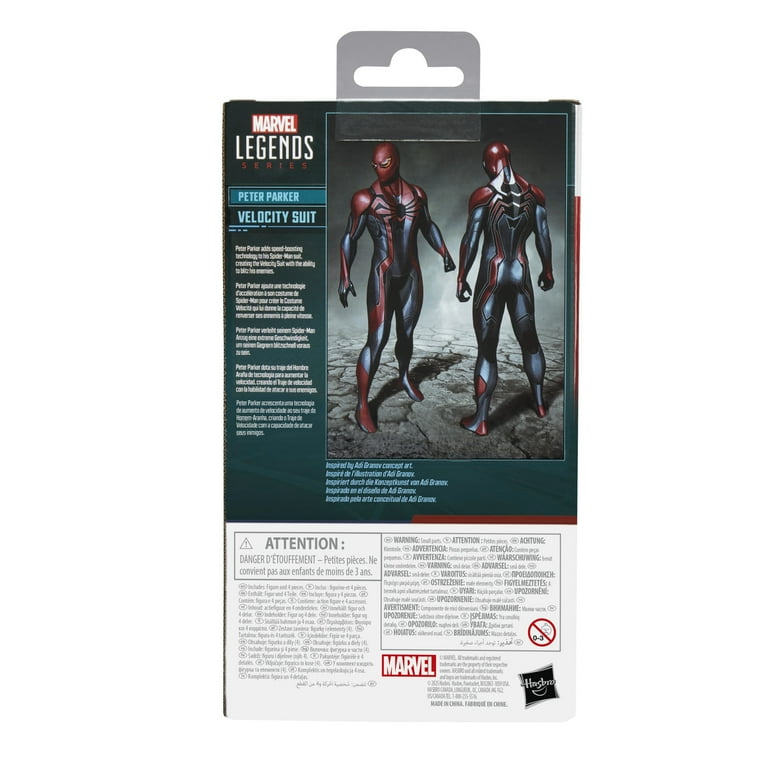 SPIDERMAN VELOCITY SUIT GAMERVERSE MARVEL LEGENDS HASBRO