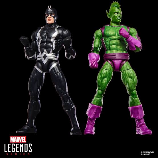 BLACK BOLT Y TRITON INHUMANS 2PK MARVEL LEGENDS HASBRO