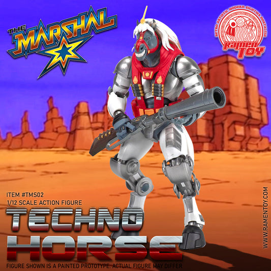 TECHNO HORSE (30-30) THE MARSHAL RAMEN TOYS