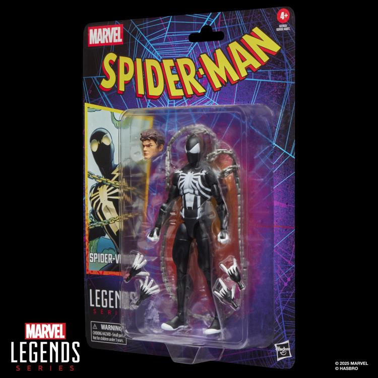 SPIDERVENOM SPIDERMAN MARVEL LEGENDS RETROCARD HASBRO