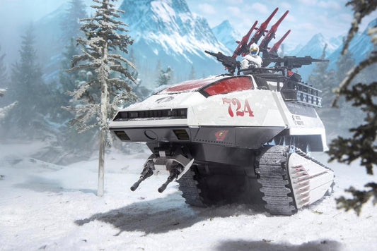 ARCTIC ASSAULT H.I.S.S. (HIGH SPEED SENTRY) AND DRIVER G.I.JOE CLASSIFIED HASBRO PULSE
