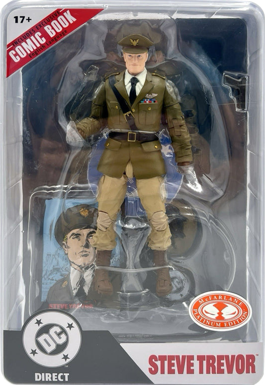 STEVE TREVOR PAGE PUNCHER DC DIRECT MCFARLANE EDICION PLATINUM