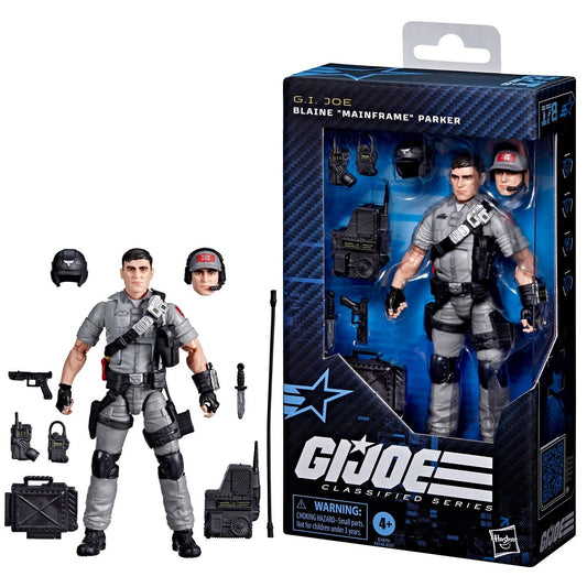 BLAINE "MAINFRAME" PARKER G.I.JOE CLASSIFIED HASBRO