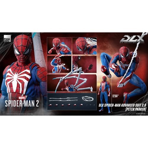 SPIDERMAN ADVANCE SUIT 2.0 PETER PARKER DLX THREEZERO 1/12