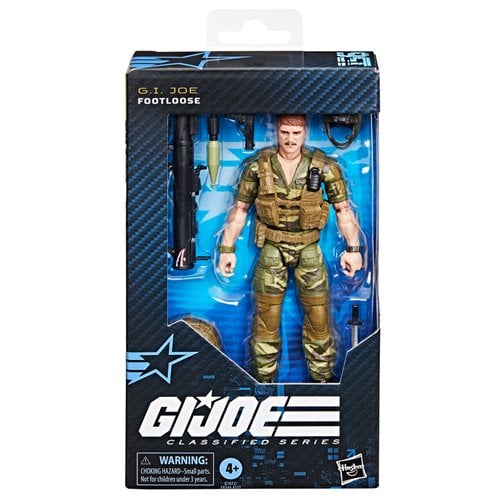 FOOTLOOSE G.I.JOE CLASSIFIED HASBRO