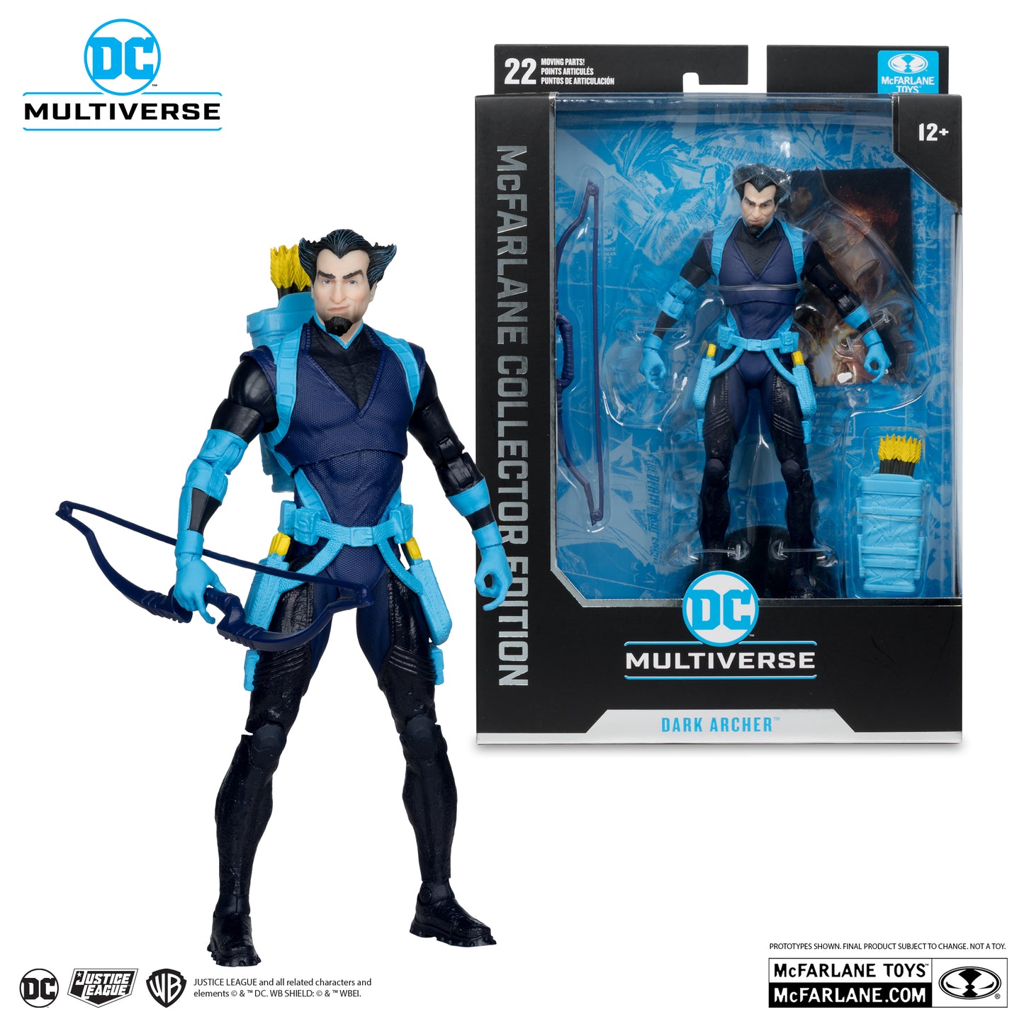 MERLYN DARK ARCHER DC MULTIVERSE MCFARLANE COLLECTOR EDITION