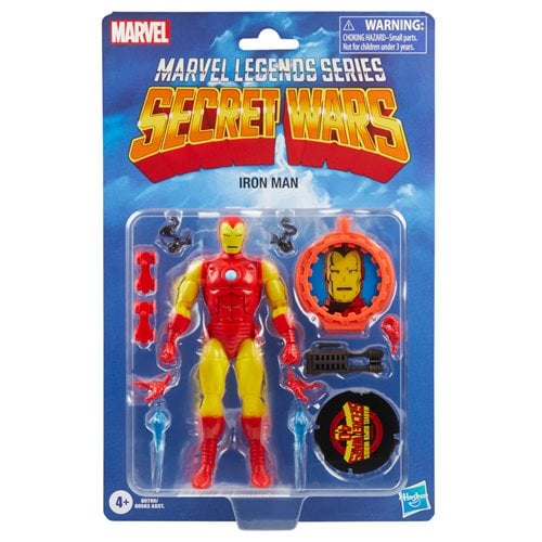 IRON MAN SECRET WARS MARVEL LEGENDS HASBRO