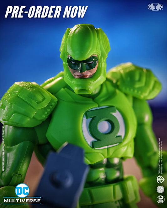 GREEN LANTERN HAL JORDAN ARMOR SUIT (RETURN OF SUPERMAN) DC MULTIVERSE MCFARLANE