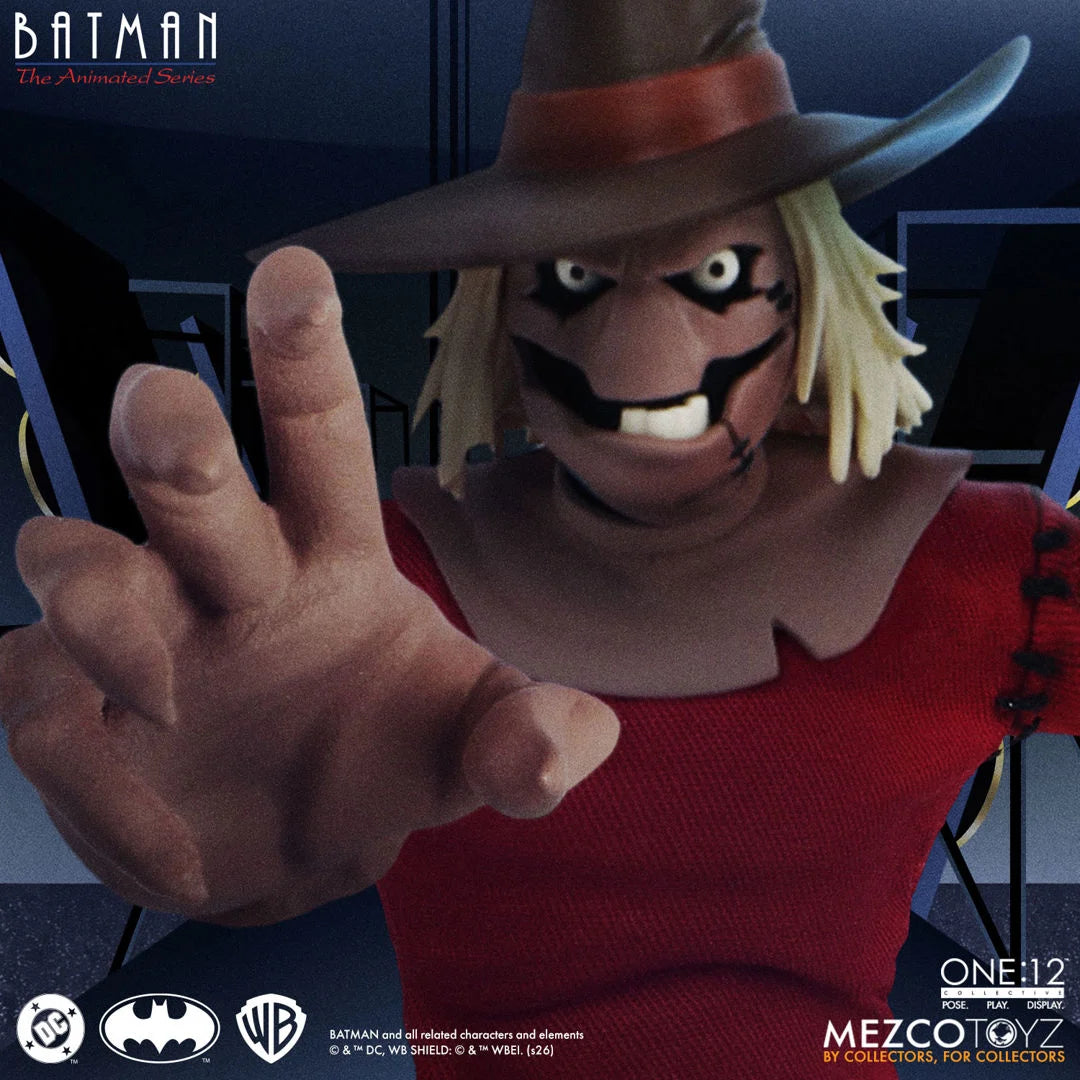 SCARECROW BATMAN THE ANIMATED SERIES MEZCO ONE:12