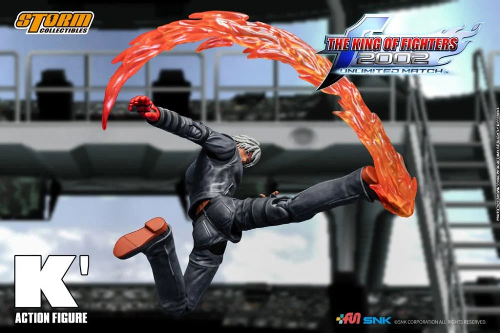 K' THE KING OF FIGHTERS STORM COLLECTIBLES