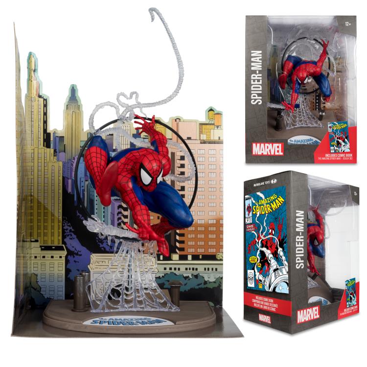 SPIDERMAN POSED FIGURE 1/10 MARVEL MCFARLANE