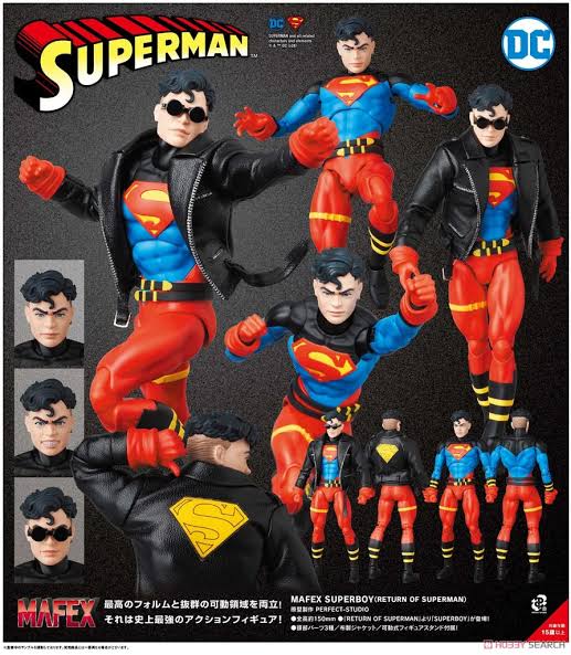 SUPERBOY REIGN OF THE SUPERMEN MAFEX MEDICOM
