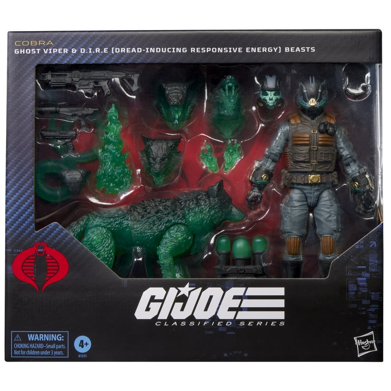 GHOST VIPER & D.I.R.E. G.I.JOE CLASSIFIED HASBRO