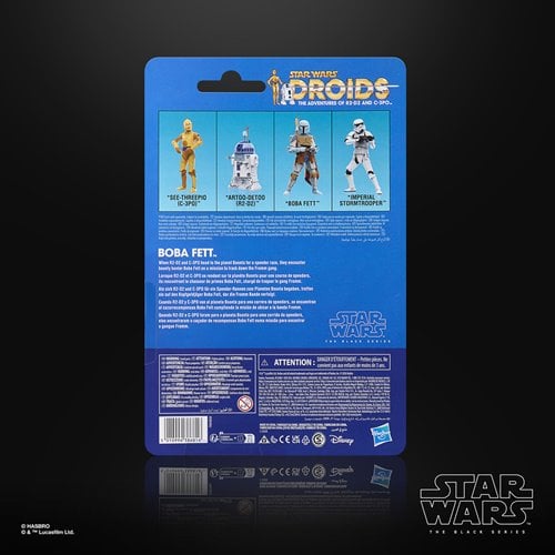 BOBA FETT STAR WARS BLACK SERIES DROIDS HASBRO