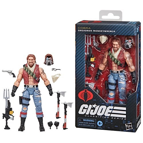 DREADNOK MONKEYWRENCH G.I.JOE CLASSIFIED SERIES HASBRO