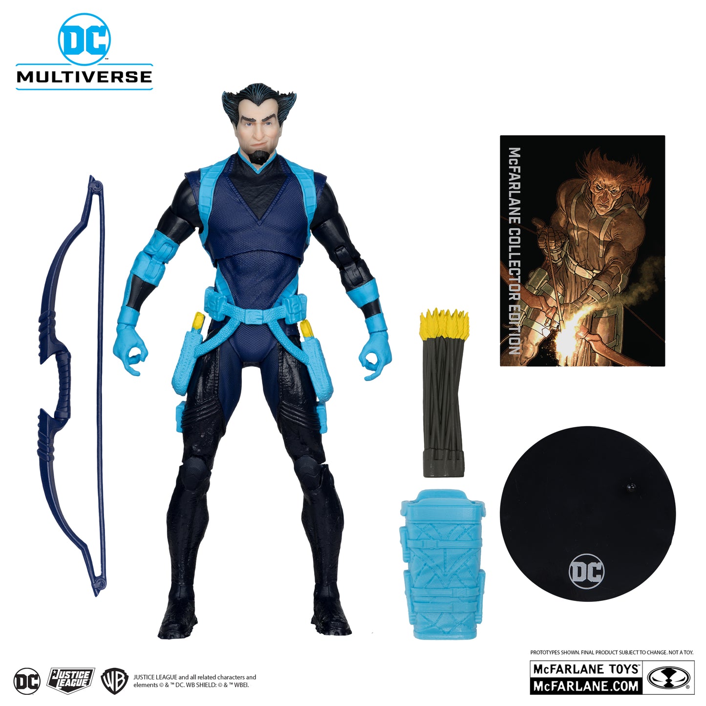 MERLYN DARK ARCHER DC MULTIVERSE MCFARLANE COLLECTOR EDITION